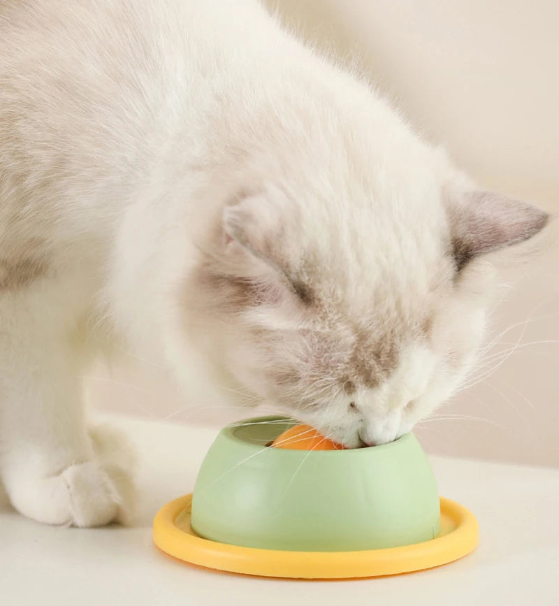 Lick Ball para gatos | Plato interactivo antideslizante y alimentador lento – Muapet